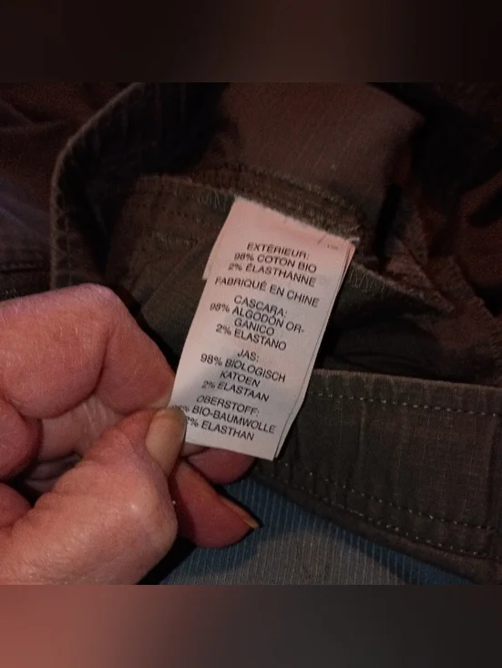 Vuori Sz Med Olive Green Ripstop Pants - Picture 7 of 9